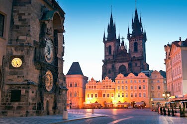 Guia de áudio on-line de Praga Orloj e da Praça da Cidade Velha
